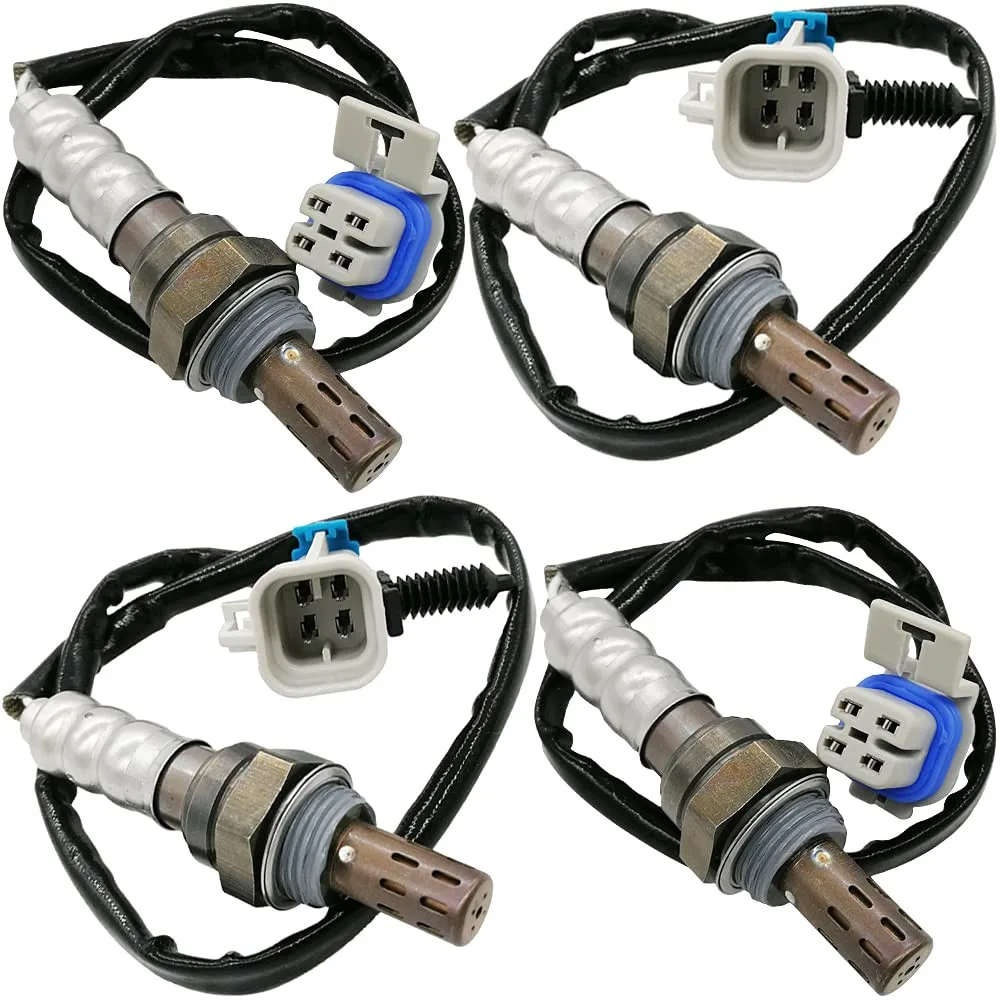 

4pcs O2 Oxygen Sensor Upstream & Downstream 234-4256 234-4668 for 2008-2013 GMC Sierra 1500 V8 4.8L 5.3L