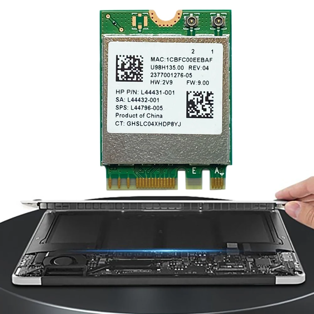 Беспроводная сетевая карта RTL8822CE 2 4G/5G двухдиапазонный гигабитный Wi-Fi Bluetooth 5 0 M.2