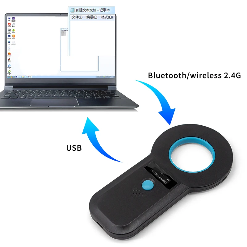 Карта-ридер для домашних животных 134 2 кГц Bluetooth/USB/125G