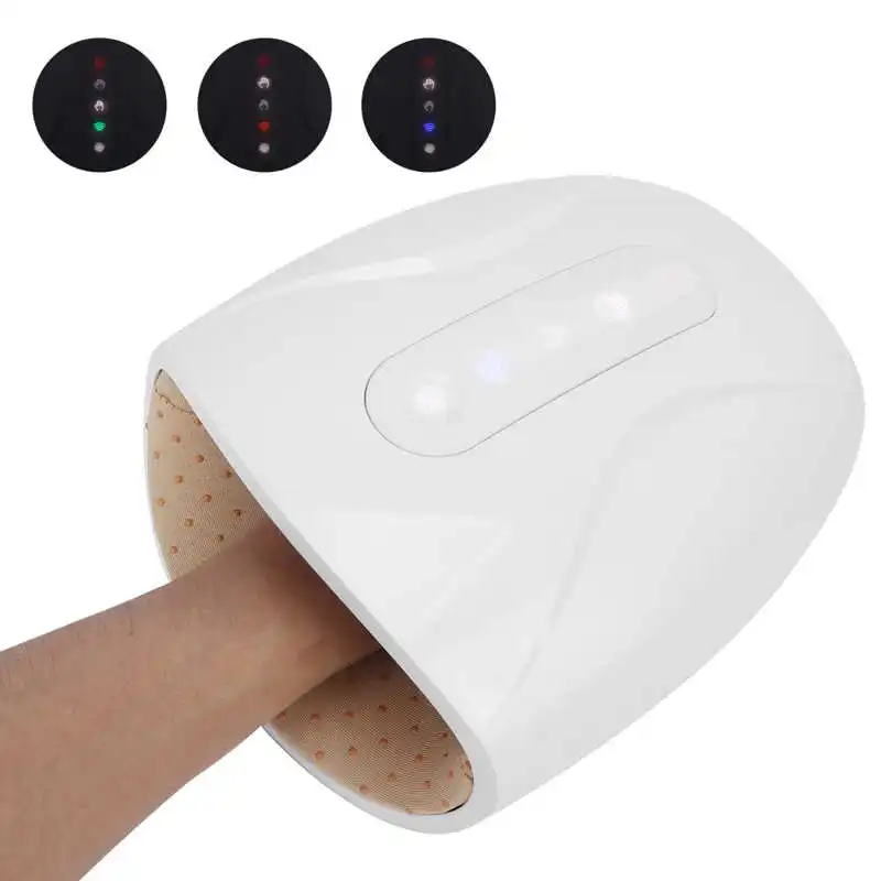 

Electric Hand Massager Relief Finger Joint Pain Hot Compress Hands Air Pressure Massage Machine Air Pressure Massage