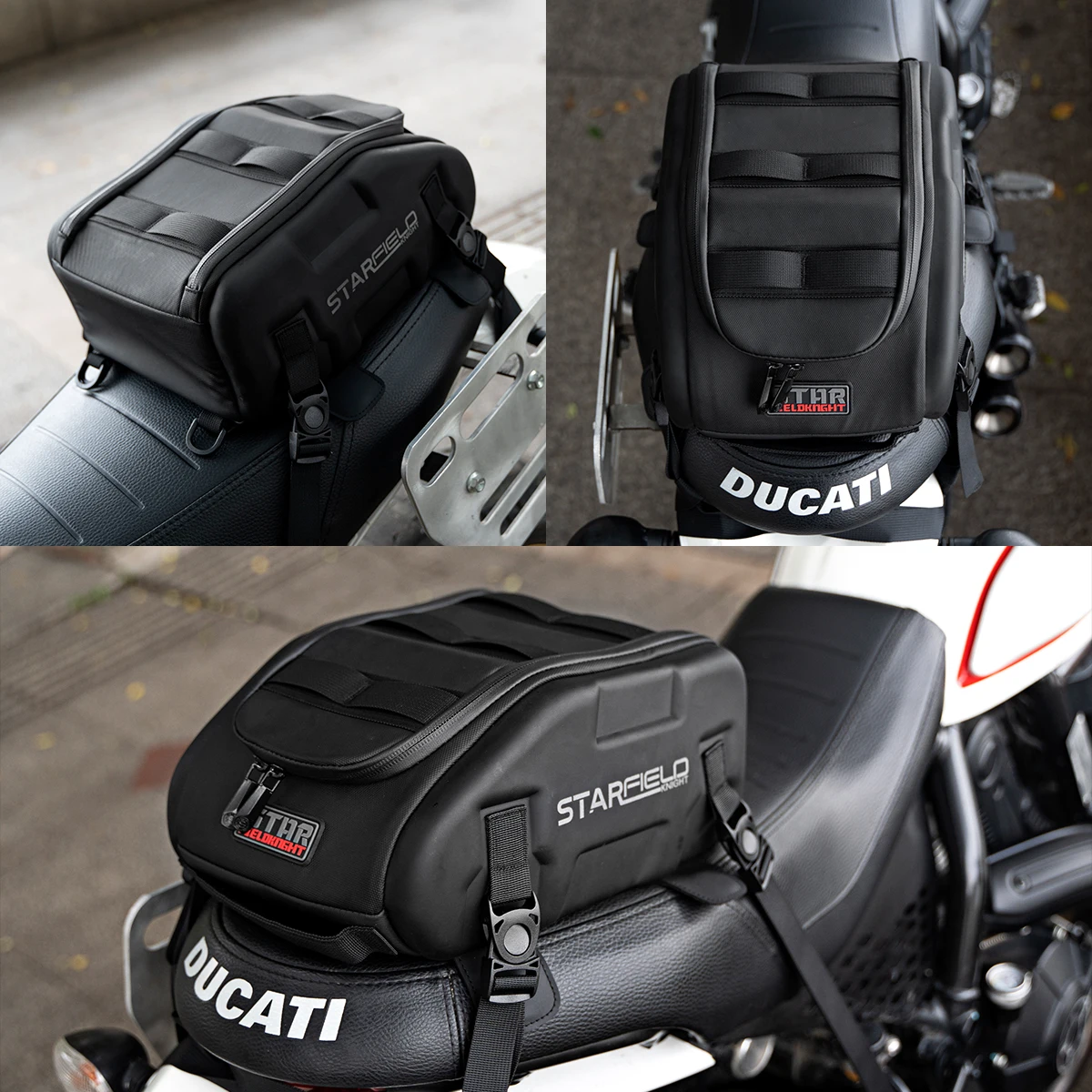 NEW Motorcycle Bag Magnet Rear Seat Fuel Bag Tank Tail Box Motor Front Top Oil Bag Saddle Bag Waterproof Motorcycle Accessories enlarge
