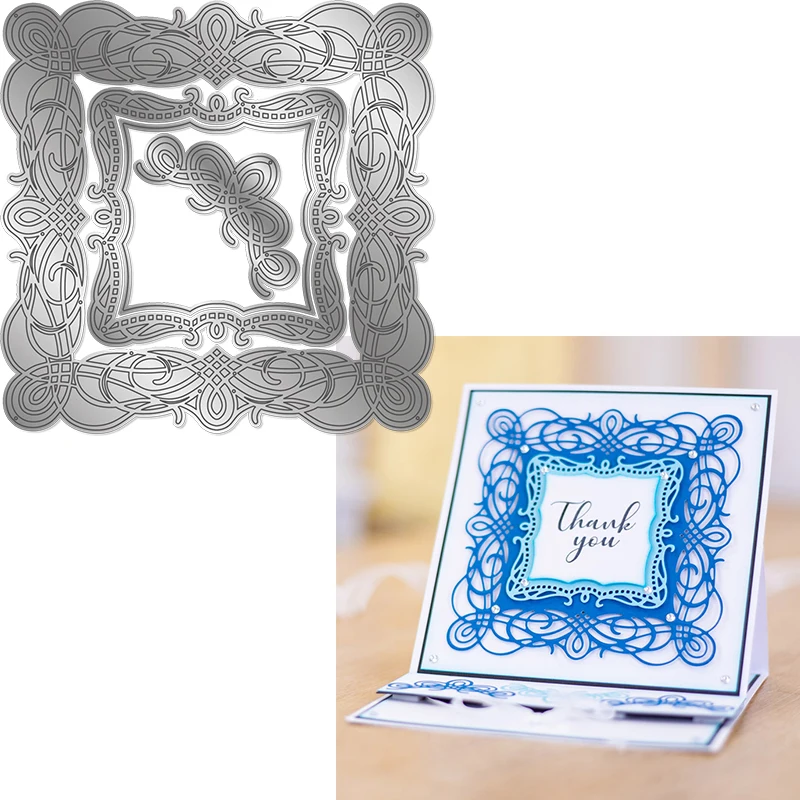 

Delicate Frame Metal Cutting Die For Card Making Decoration Craft Scrapbooking DIY Album Photo Making Packing New 2022