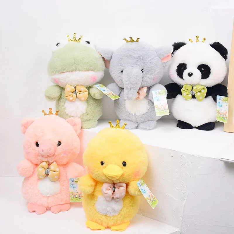 Новинка милый мягкий мультяшный бант утка панда свинка крутая забавная лягушка