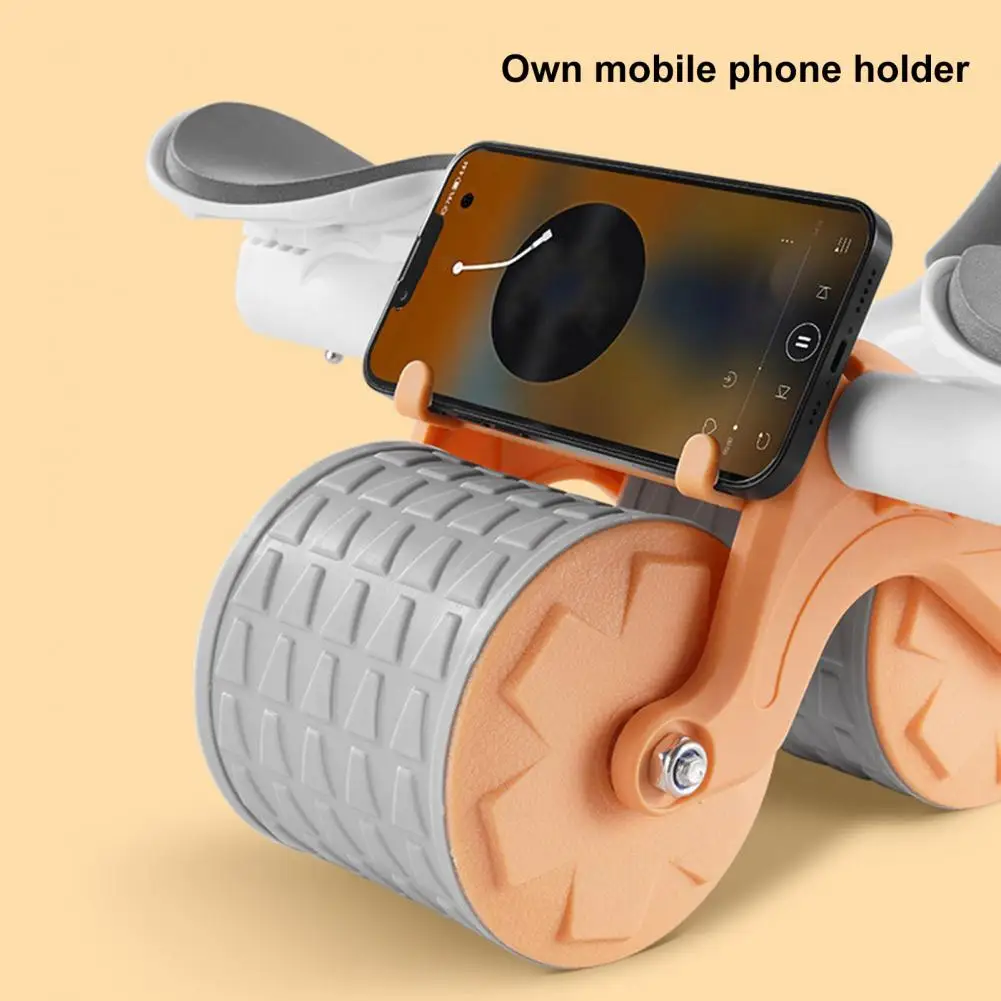 

For Roller Fitness Men Rebound Non-slip Wheel Equipment Automatic Exercise Women Core Wheel Elbow With Support Abdominal