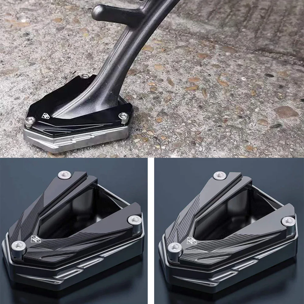 

For ZONTES 350GK ZT350GK GK350 Motorcycle Accessories Kickstand Side Stand Extension Foot Pad Support