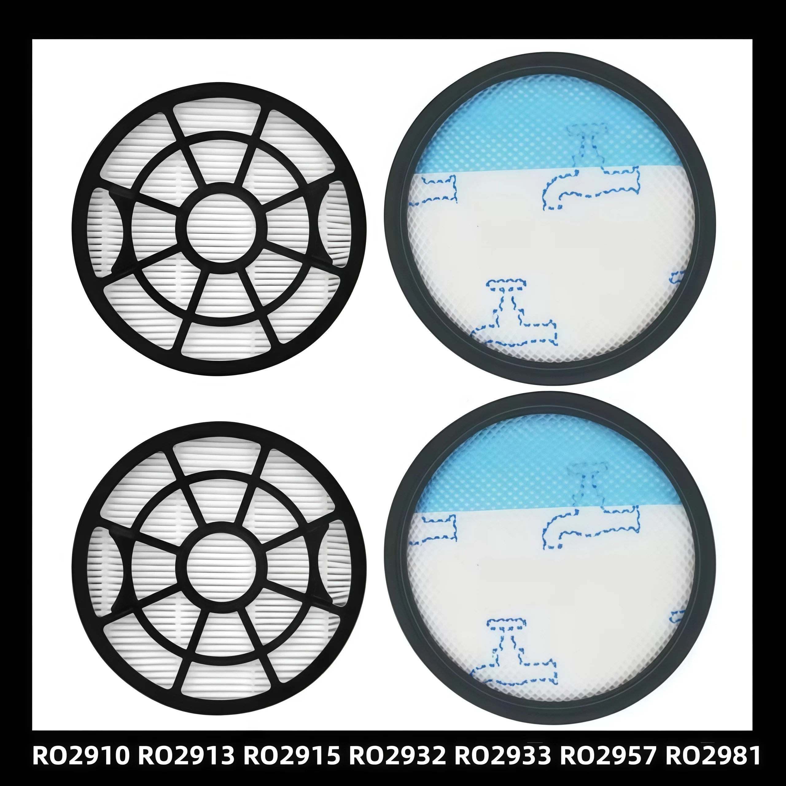 Фото Замена HEPA-фильтра для Rowenta Swift Power Cyclonic RO2910 RO2913 RO2915 RO2932 RO2933 RO2957 RO2981, артикул запчасти. ZR904301 №1