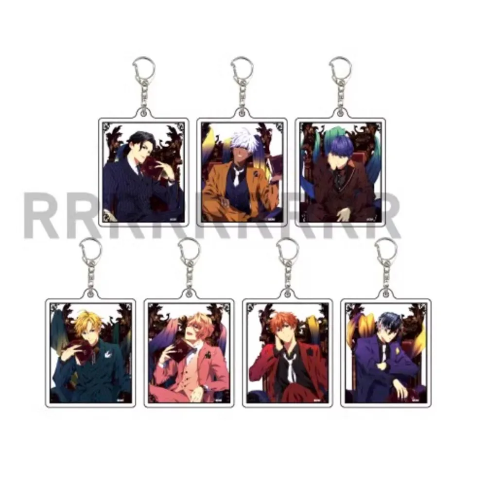 Брелок для ключей игры 2-Obey Me кукла в стиле аниме Beelzebub Belphegor Lucifer Mammon Leviathan Asmodeus