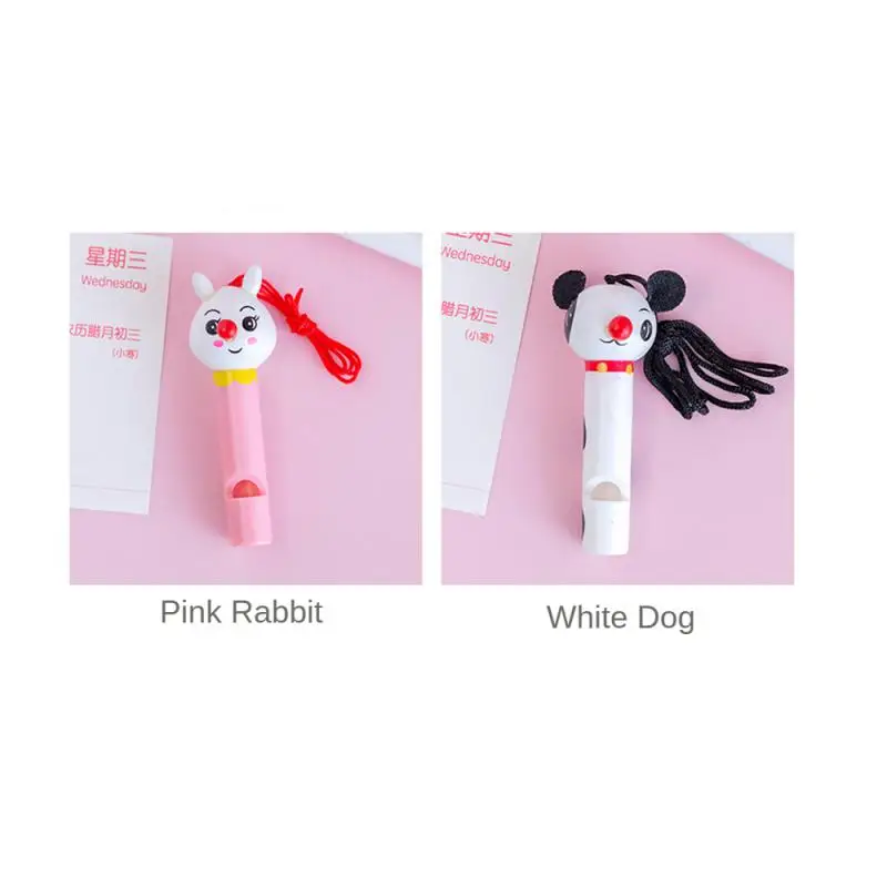 1 ~ 10 шт. разноцветные деревянные мини-свистки для детей