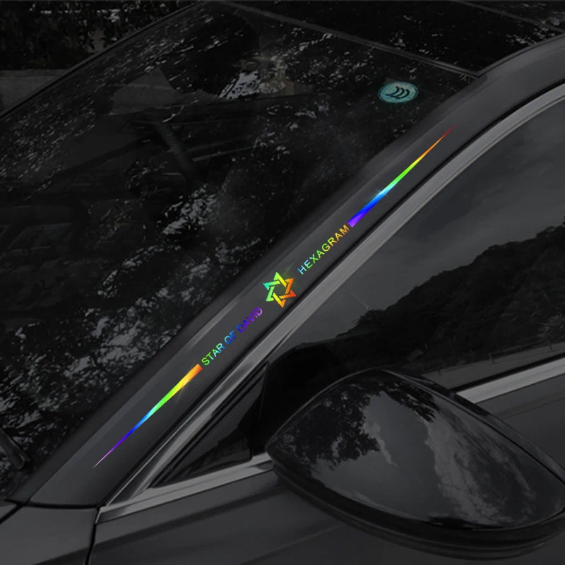 1 шт. лазерные автомобильные наклейки 3D значок на корпус окна для Toyota Rav4 TRD Camry Chr