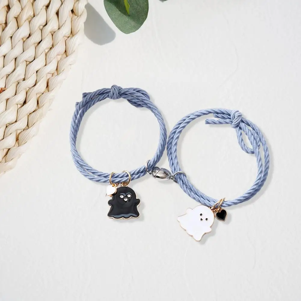 Удобный браслет для пар призрачные украшения на Хэллоуин магнитные браслеты с