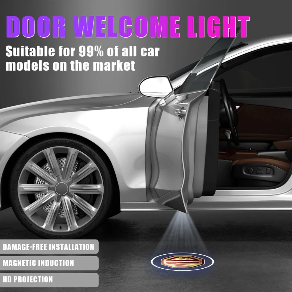 Автомобильный Стайлинг, светодиодная приветственная лампа для двери автомобиля, HD приветственная лампа, аксессуары для MG ZS MG3 MG5 MG6 MG7 GT HS HECTOR, детали для гаражей