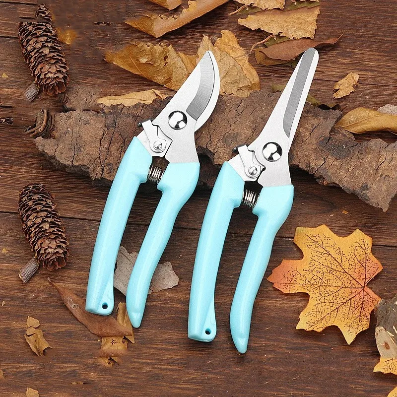 Профессиональные садовые ножницы из нержавеющей стали с изогнутой ручкой