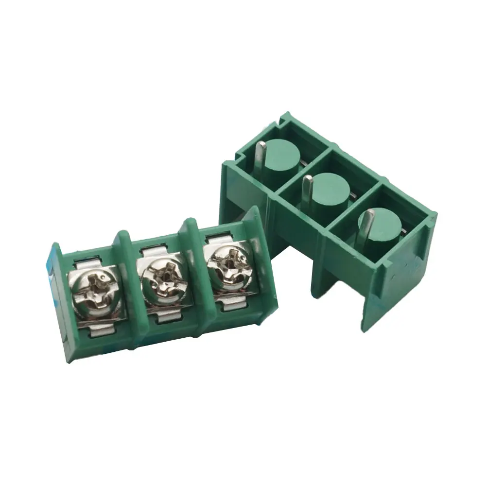 

10 шт./лот Φ 7,62 мм коннектор шага pcb винтовой клеммный блок соединитель 2pin 300V 20A 22-12AWG