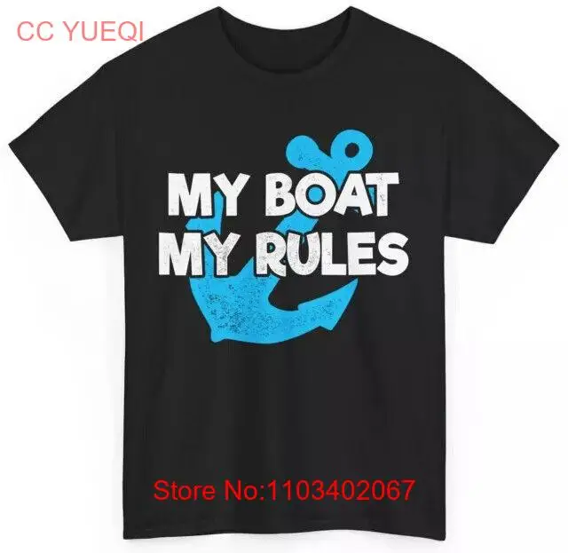 Капитан БоаМоя лодка качественная футболка MyGood размер S-5XL