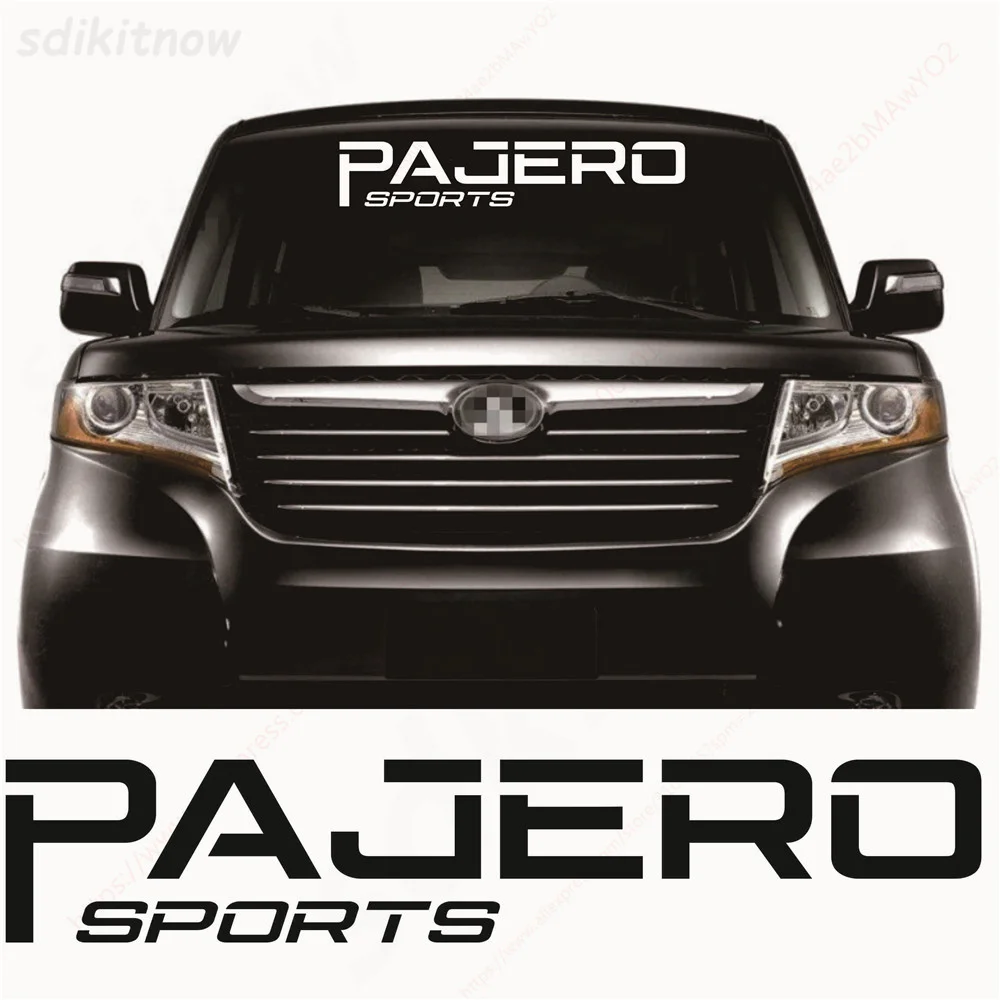 80x15cm New Car Windshield Vinyl Sports Sticker Reflective Decal Styling Decoration Accessories For MITSUBISHI Pajero 2 3 4 80x15cm New Car Windshield Vinyl Sports Sticker Reflective Decal Styling Decoration Accessories For MITSUBISHI Pajero 2 3 4