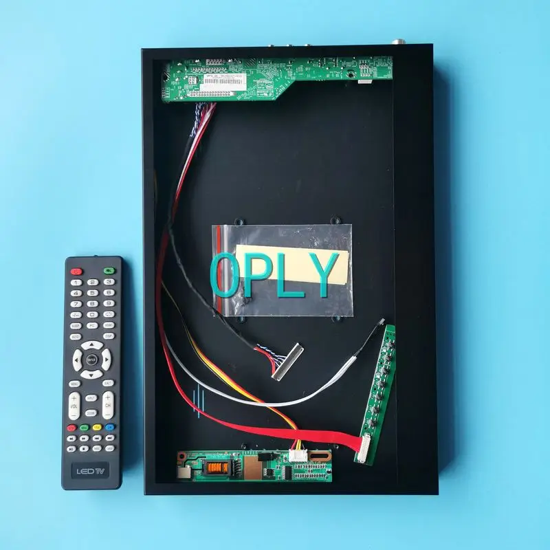 

For TD141TGCD1 TD141TGCD2 TV Analog Driver Board+Metal Case VGA HDMI-Compatible AV USB 1024*768 DIY Kit LVDS 30 Pin 1CCFL 14.1"