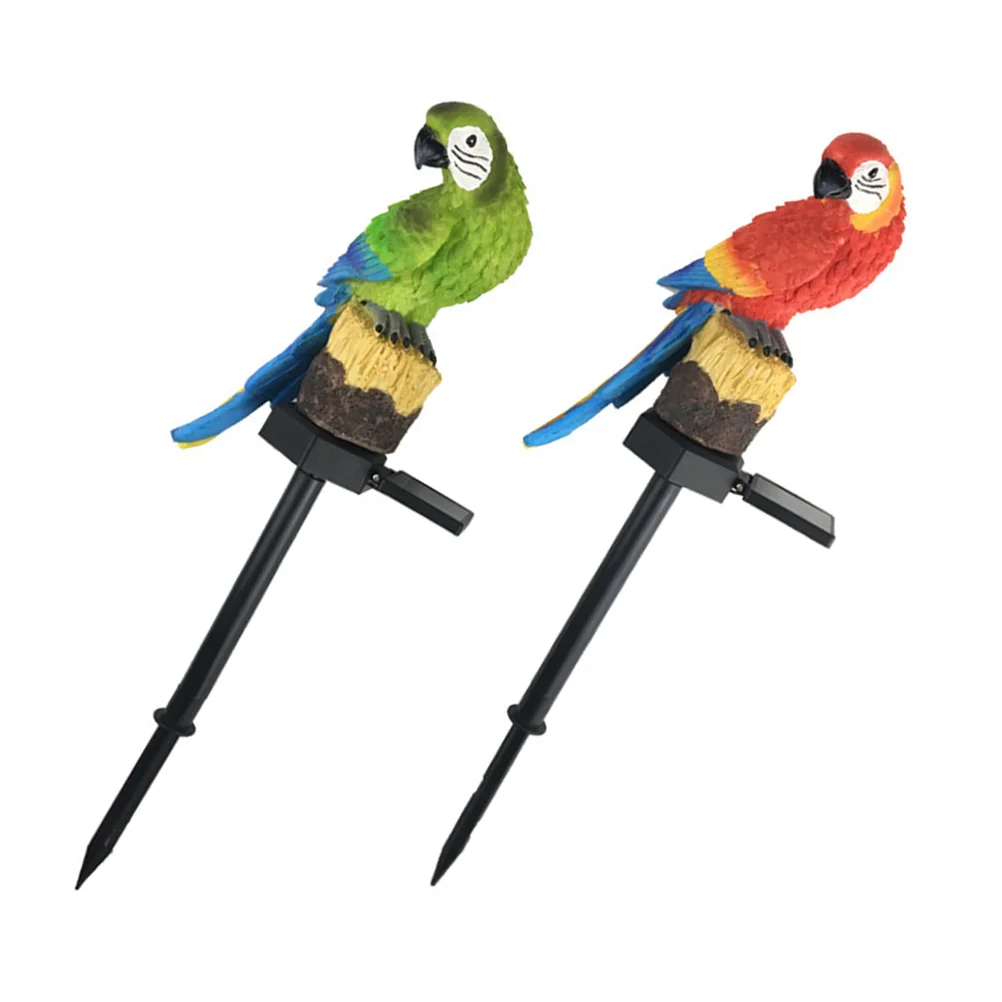 

Light Solar Stake Garden Parrot Lights Bird Lamp Lawn Owl Lantern Walkway Landscape Pathway Driveway Outdoor Sculpture Stakes