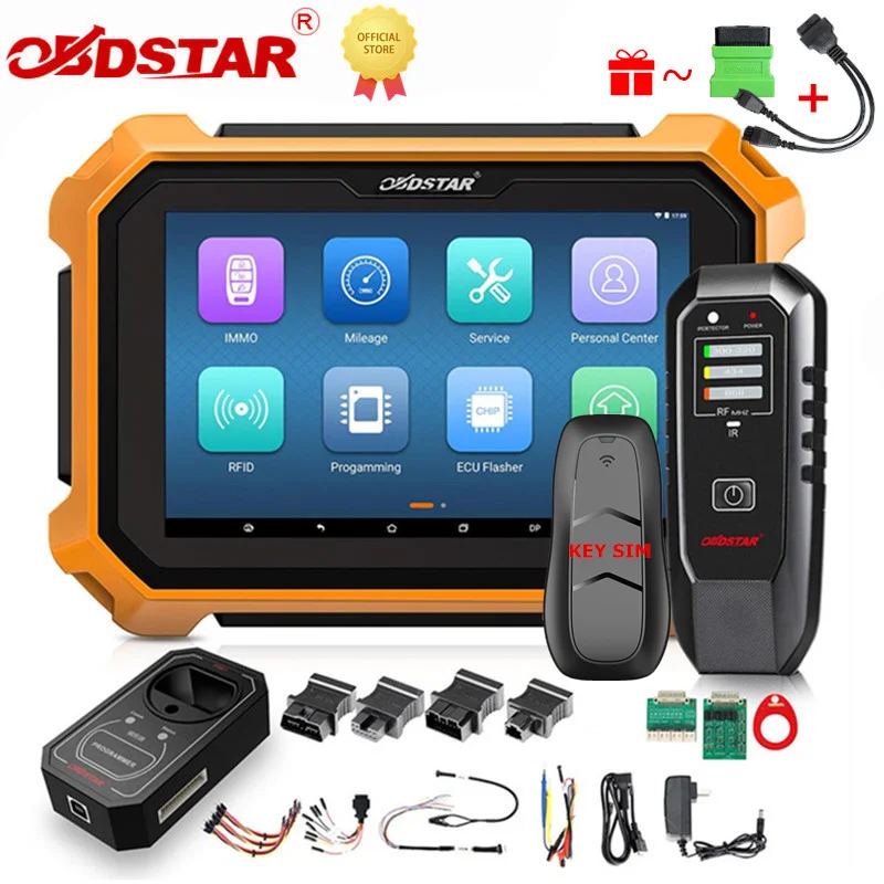 

OBDSTAR X300 DP PLUS KEY MASTER PLUS Auto Key Programmer with KEY SIM 5 IN 1 Get Free for Renault Adapter and FCA 12 8 Adapter