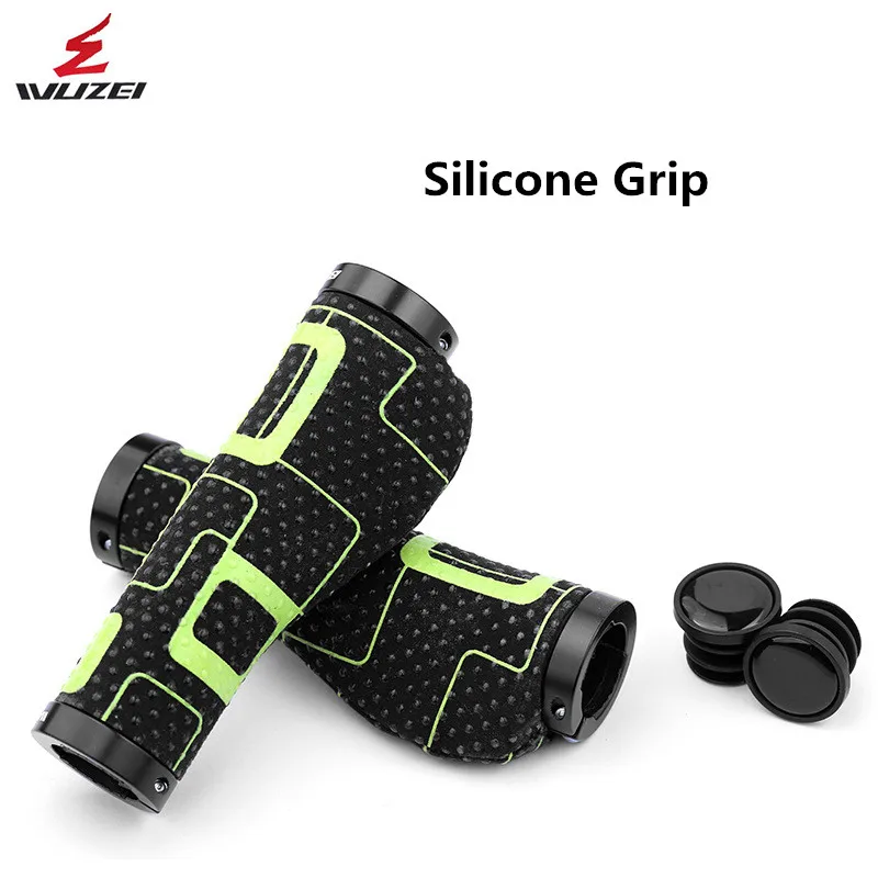 

MTB Bike Silicone Grips Ergonomic Bicycle Handle Ultra-light non-slip Bike Grip cover