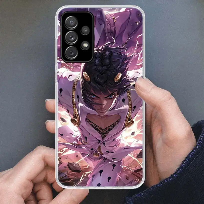 Чехол для телефона JoJo Adventure Bruno Buccellati Samsung Galaxy A15 A55 A14 A54 A13 A53 A12 A52S A25 A24 A35 A34 A16 A23 A33 A22 A