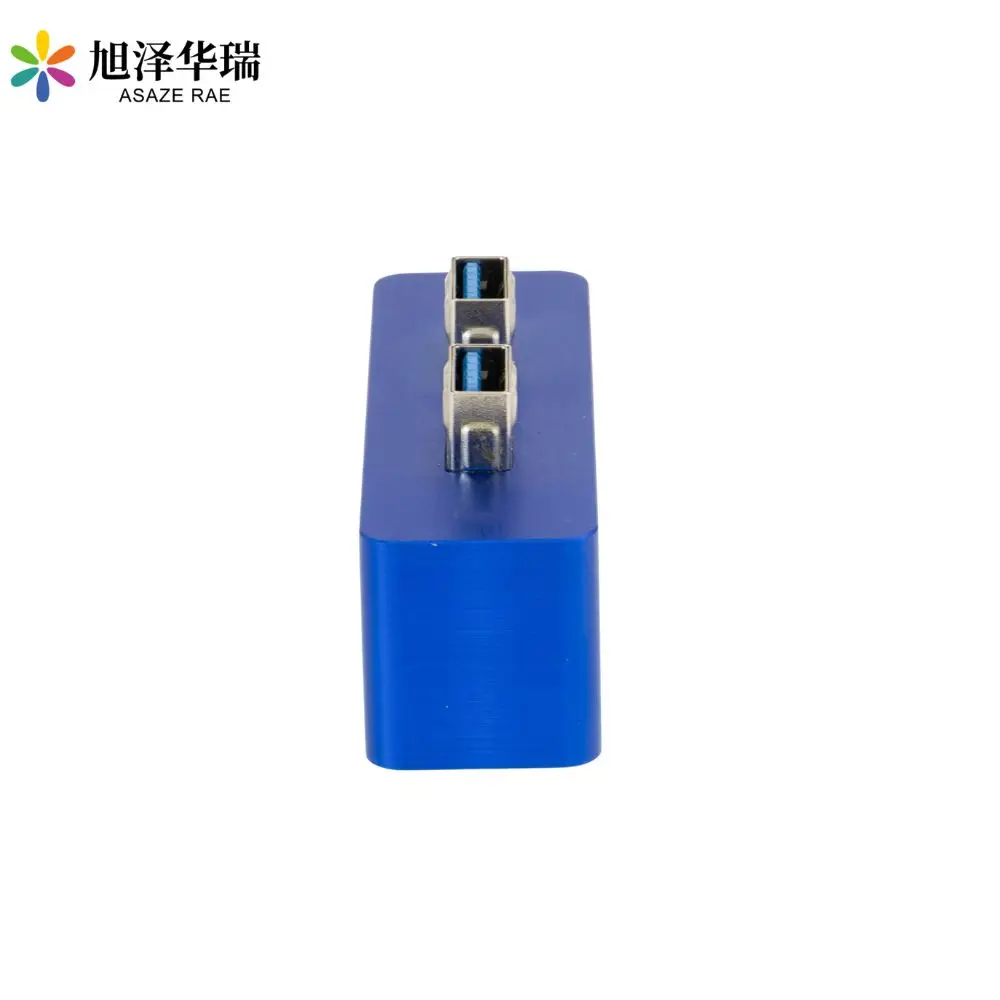 Фото Герметичный разъем Asaze Rae 2*USB 3.0 F/F, герметичный модуль D-Frame, вакуумный герметичный проходной соединитель, индивидуальные решения для промышленности №2