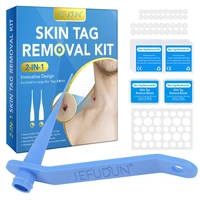 skin tag remover device painless corns wart removal kit with 40pcs removal bands 36pcs skin repair patches