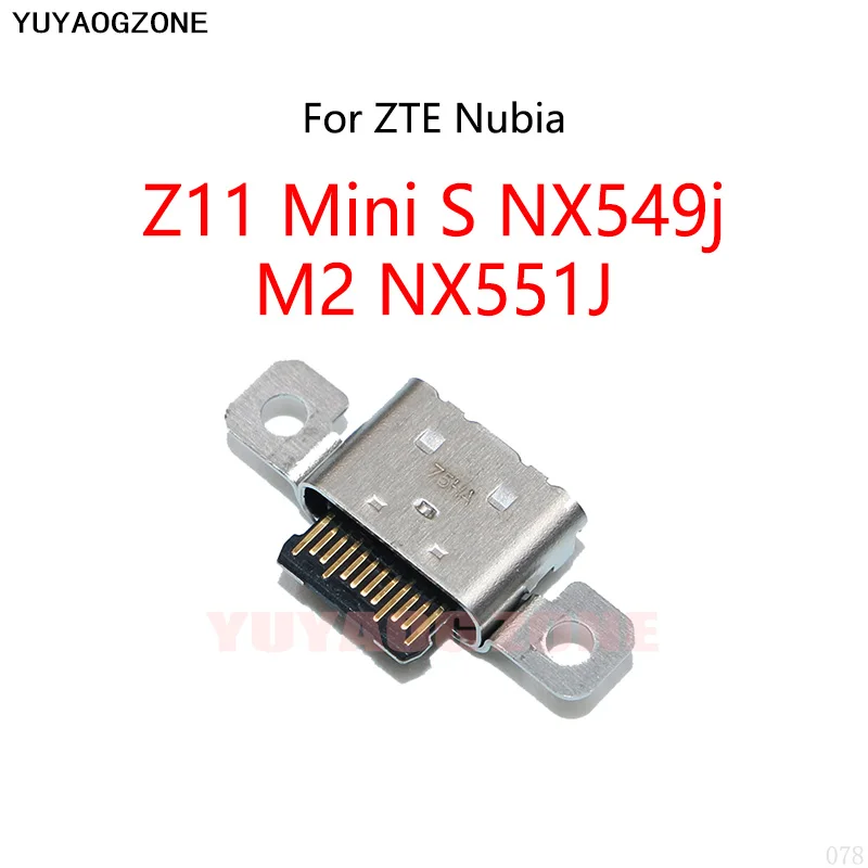 

5 шт./лот для ZTE Nubia Z11 Mini S NX549j / M2 NX551J Type-C USB зарядная док-станция гнездо порт разъем