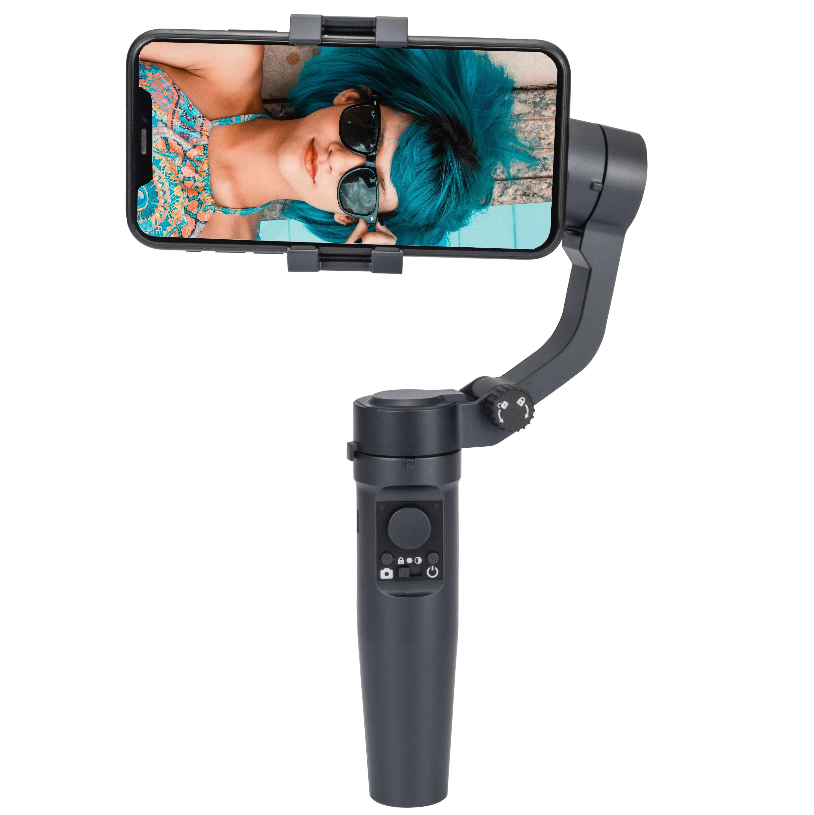 

Handheld smart camera dslr cheap 360 smart shooting mobile phone 3 axis gimbal stabilizer