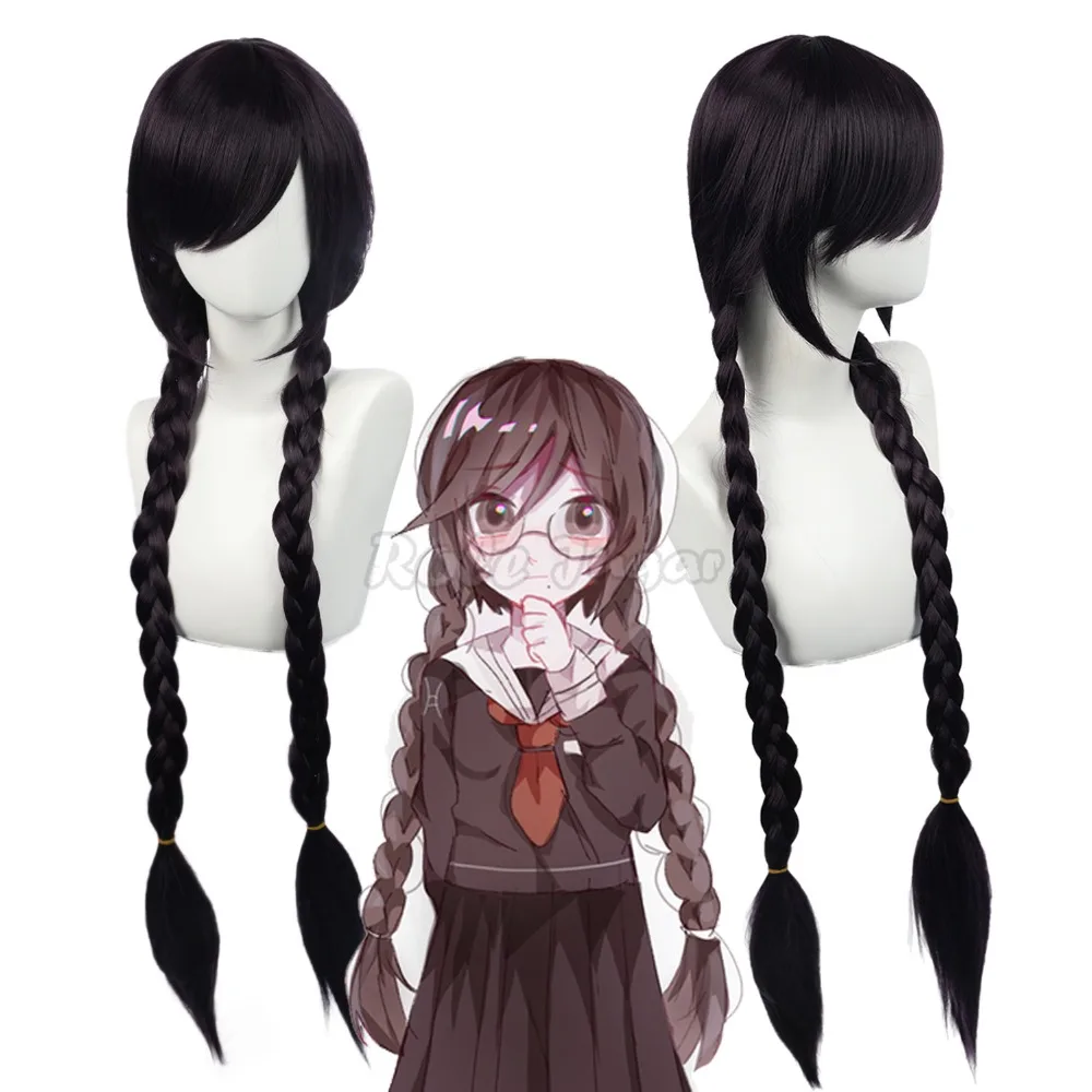 Аниме Danganronpa Toko Fukawa косплей парик Nezuko Kamado Tanjirou синтетические термостойкие волосы