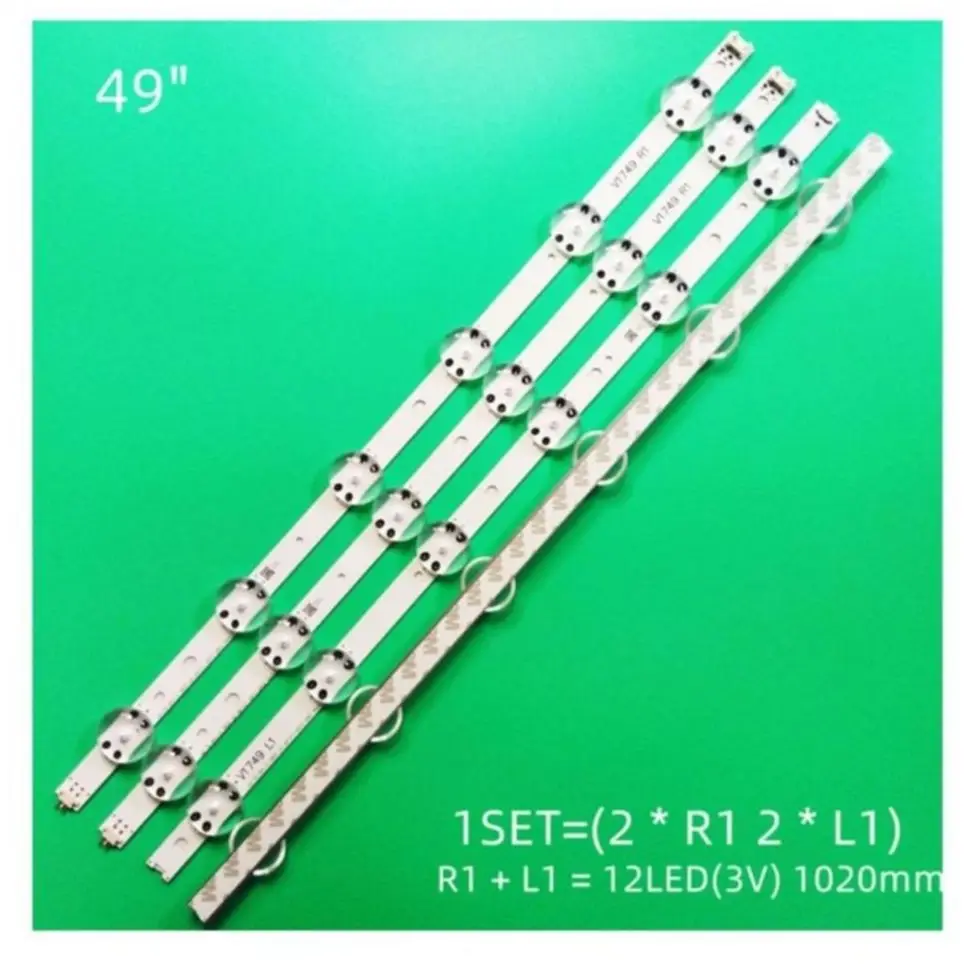 

LG 49UV340C-UB 49UJ675V-ZC LED strip LED backlighting, V1749L1 2862A line