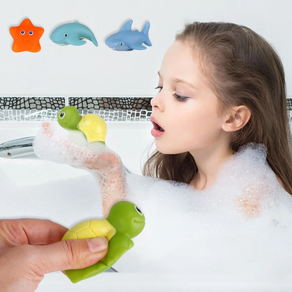 

Bath Toys Shower Squeeze Adorable Dinosaur Portable Lovely Baby Interesting Toddlers