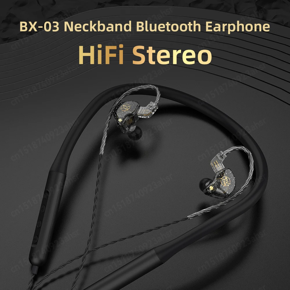 Беспроводные наушники с шейным ободом стереонаушники поддержкой Bluetooth 5 0 со