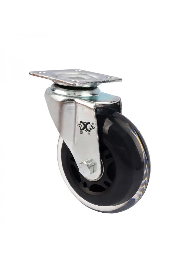 

1 шт., 3-дюймовый полиуретановый ролик, универсальная полиуретановая прозрачная мебель, офисный производитель рекомендует высокое качество