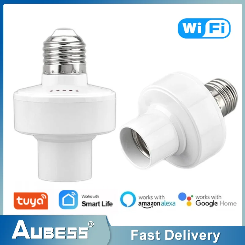 

Умная лампочка E27 с Wi-Fi, 85-265 в перем. Тока, 1/6 шт.