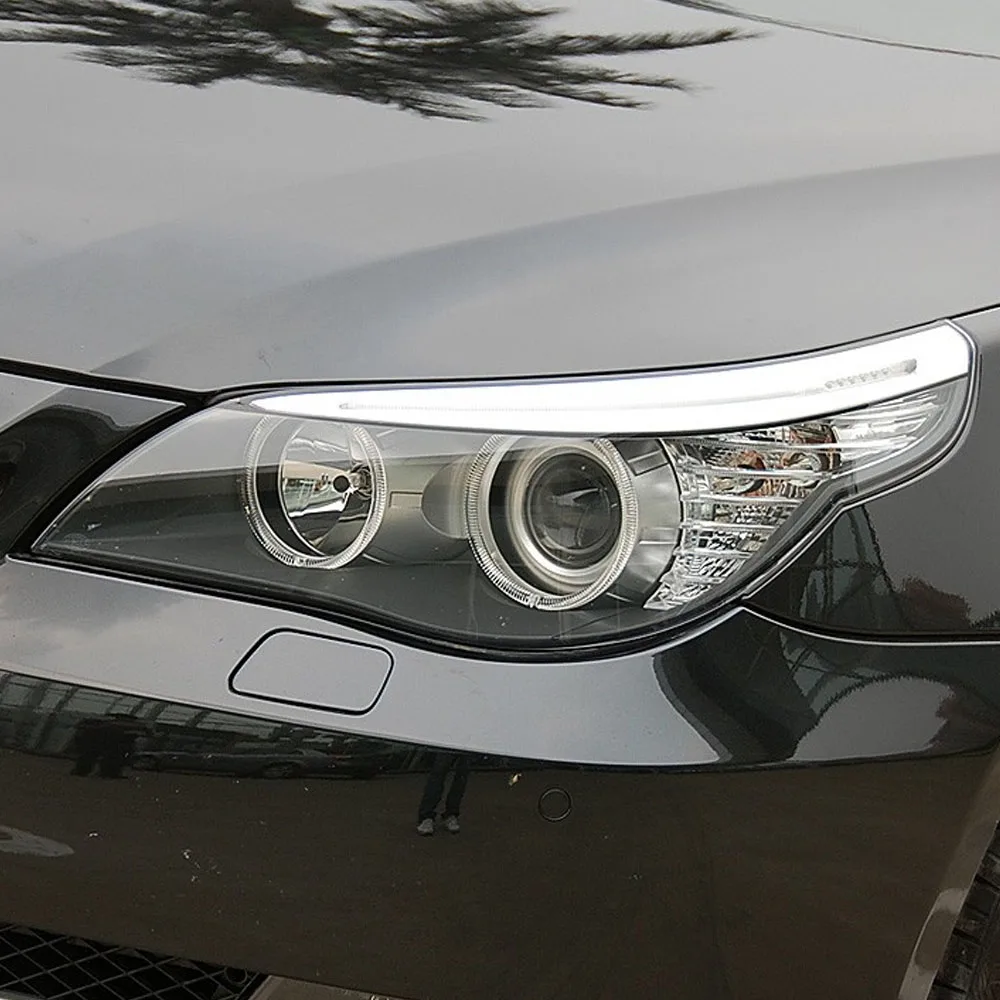 Абажур для BMW 5 Series E60 E61 520i 523 525 530i 2004-2010 задний корпус передней фары из оргстекла