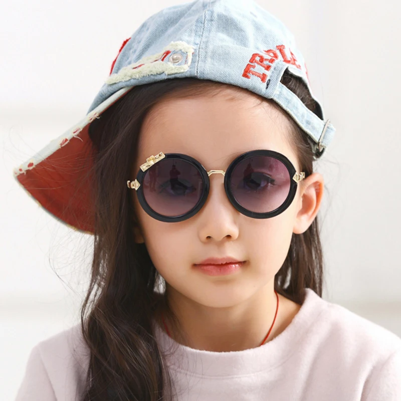 

Kid Sunglasses Luxury Children Boys Girls Cute Mirror Baby Frame UV400 Mirror Fashion Eyewear Sun Glasses