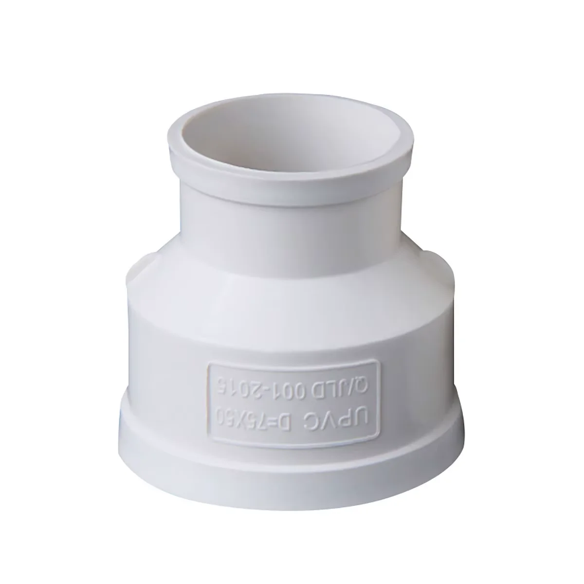 Белый прямой редукционный соединитель из ПВХ, внутренний диаметр 50 75 110 160 200 250 315 мм, переходник для дренажной трубы, дренажные фитинги