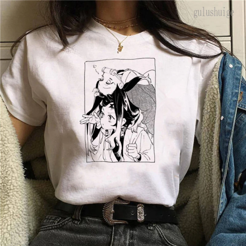 

Anime Demon Slayer Kimetsu No Yaiba Anime T-Shirt Men Harajuku Tanjiro Kawaii Tshirt Zenitsu Nezuko Manga Graphic T-shirt Male