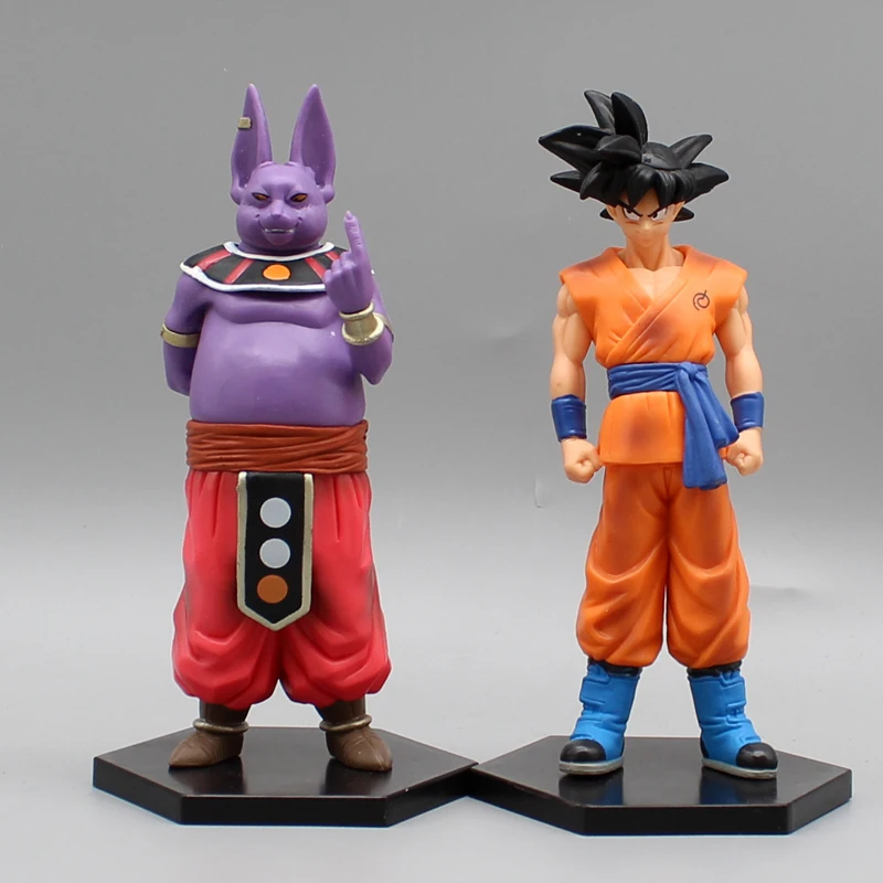 

18cm Anime Dragon Ball Gods of Destruction Figure Son Goku Champa Action Figure PVC Collection Desk Ornament Model Doll Toy Gift