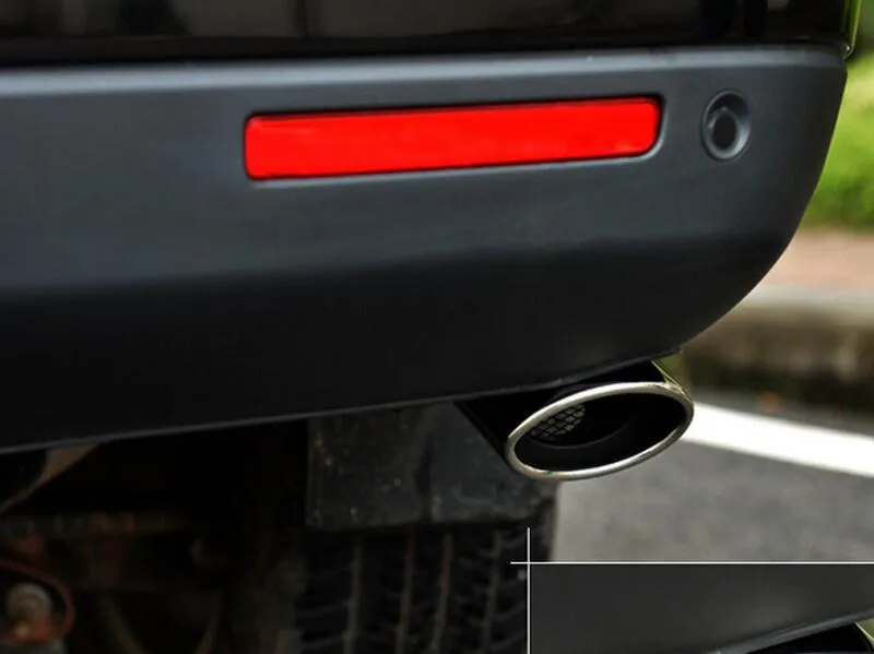 

Стайлинг автомобиля, Стайлинг автомобиля для Land Rover LR4 Discovery 4 2010-2015, выхлопные трубы из нержавеющей стали, глушитель, наконечник 2 шт./компл.