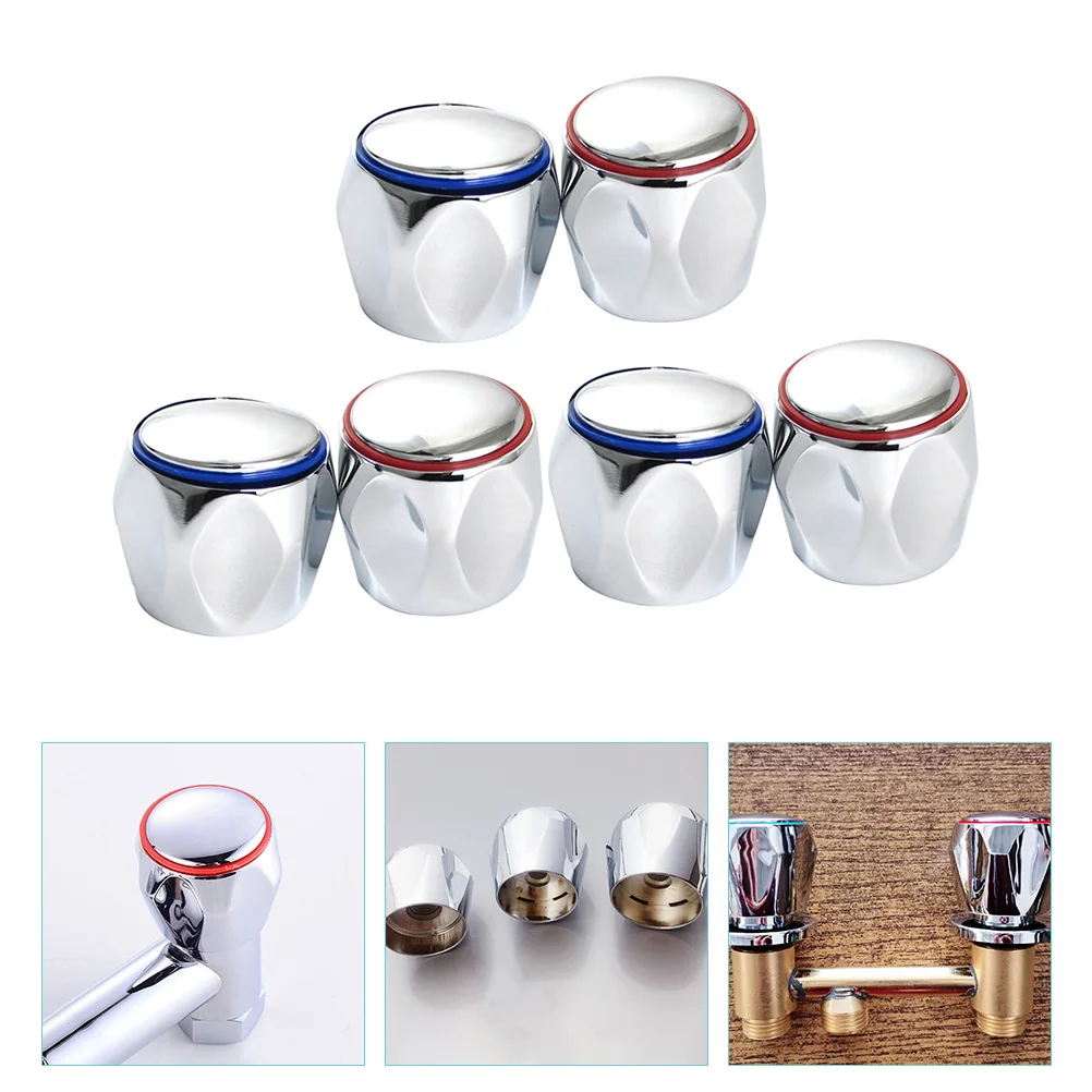 

Hot Cold Water Switch Handle Handles Replacement Knob Tap Wheel Sink Bathtub Accessories For key