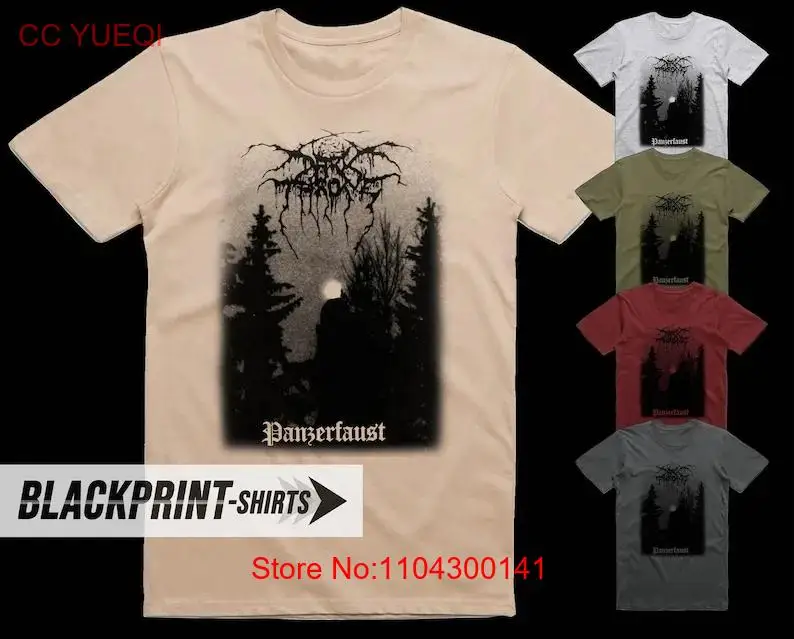 Футболка Darkthrone Panzerfaust хлопковая мужская все размеры S 5XL 18 цветов постер обложка