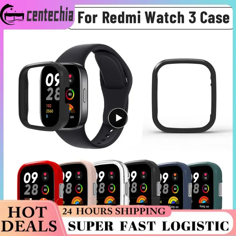 

_ Watch 3 Рамка для экрана бампера, гибкий защитный чехол для Redmi Watch, противоударный защитный чехол, противоударный