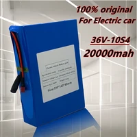 new style 36v battery 10s4p 20000mah 18650 li ion battery pack is suitable for ebike electric vehicles bicycles and motorcycles