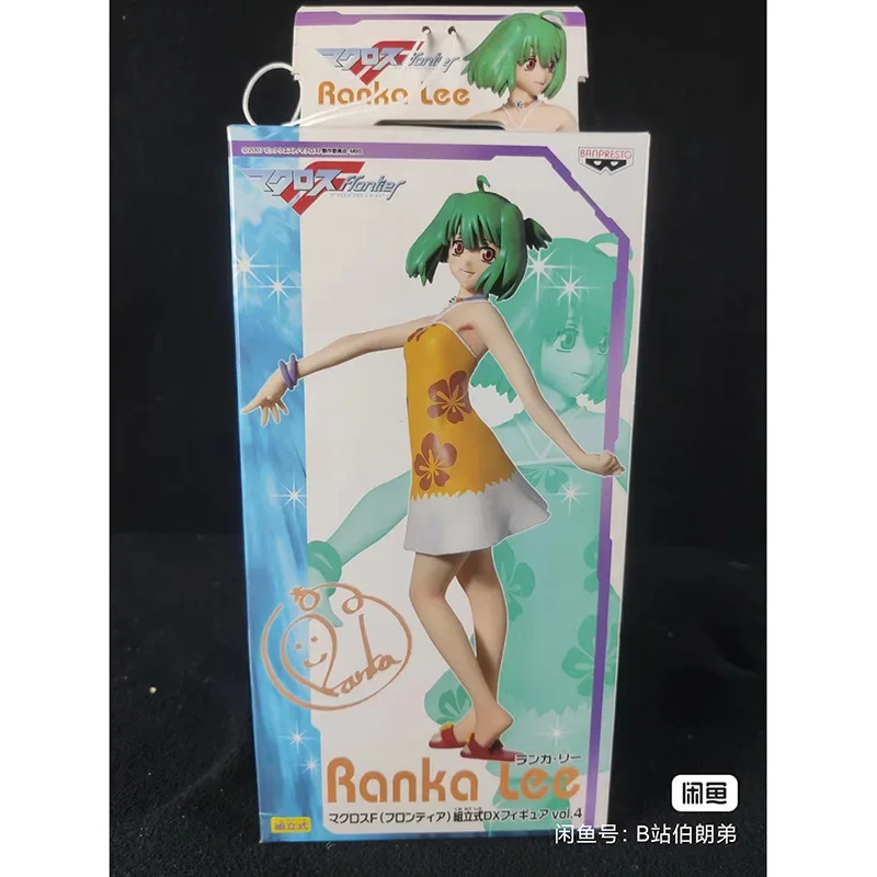 Macross Frontier экшн-фигурка Ранка Ли аниме модель орнамент коробка игрушки