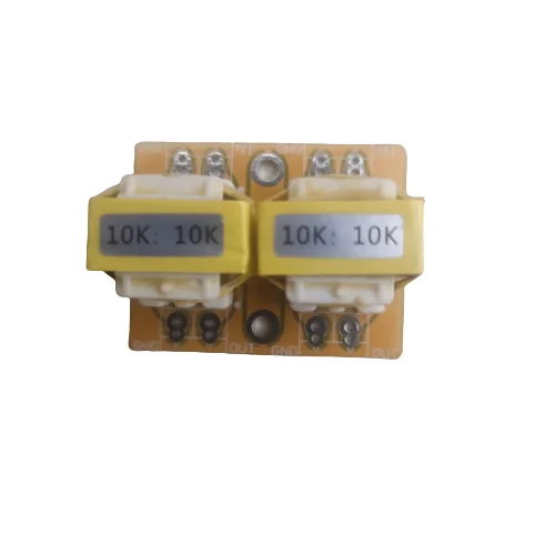 

High frequency is excellent E19 Permalloy 10K: 10K audio signal isolation transformer, 20HZ ～160KHZ -0.8DB, digital taste buster