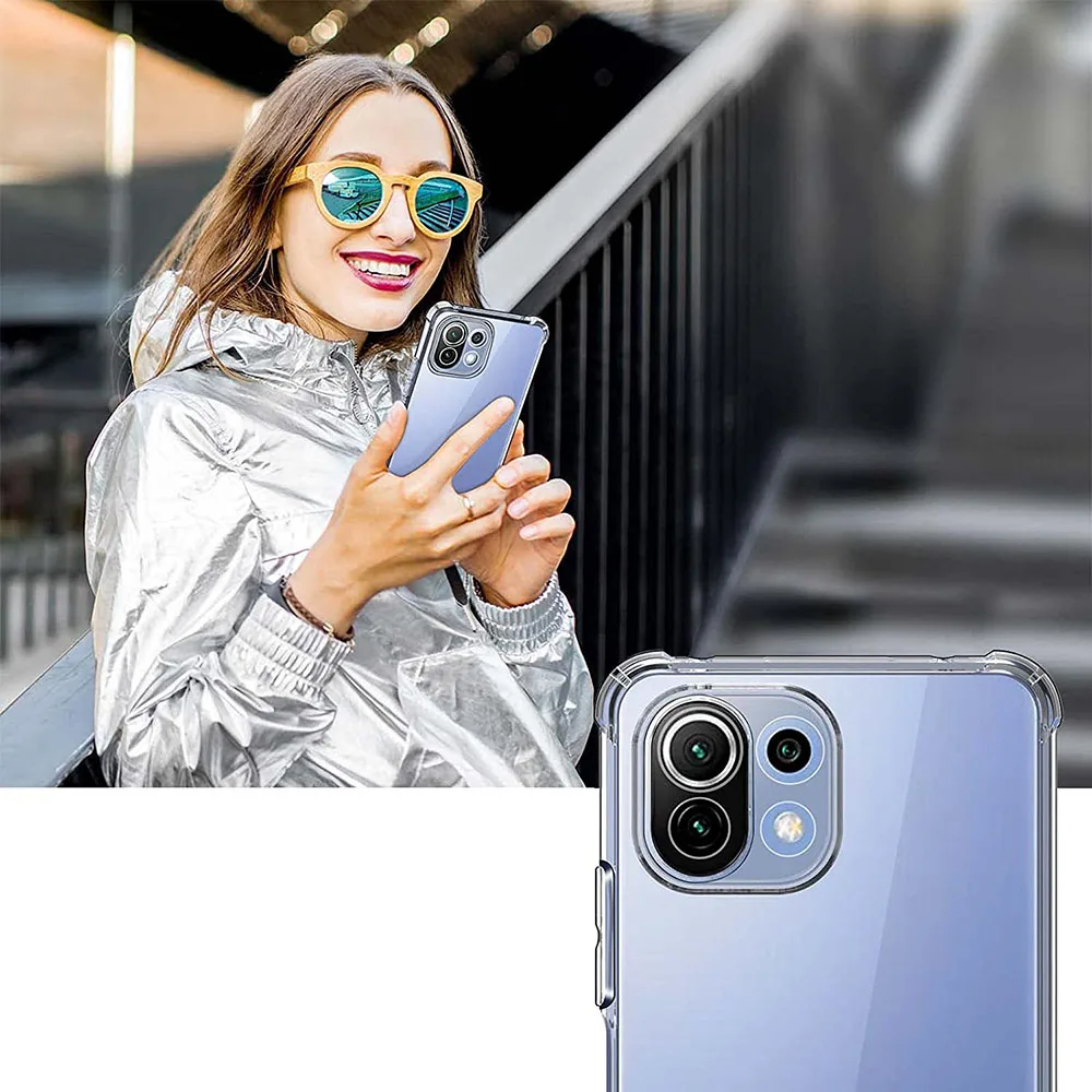 Силиконовый чехол для Xiaomi Mi 11 11T 12 lite 12S 12X 12T 13 13T Pro