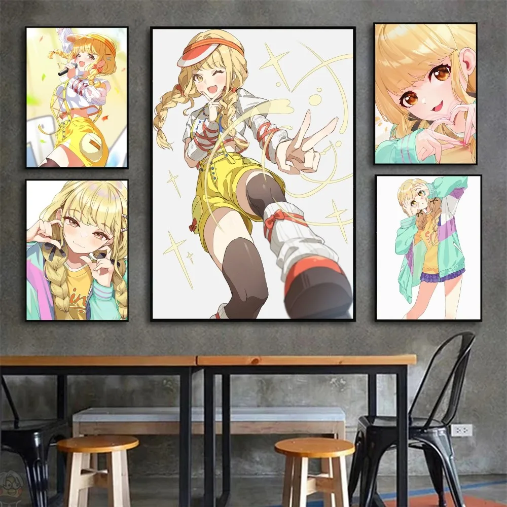 F-Fujita Kotone плакат наклейки фотография Декор игровая комната подарки Kawaii HD Картина