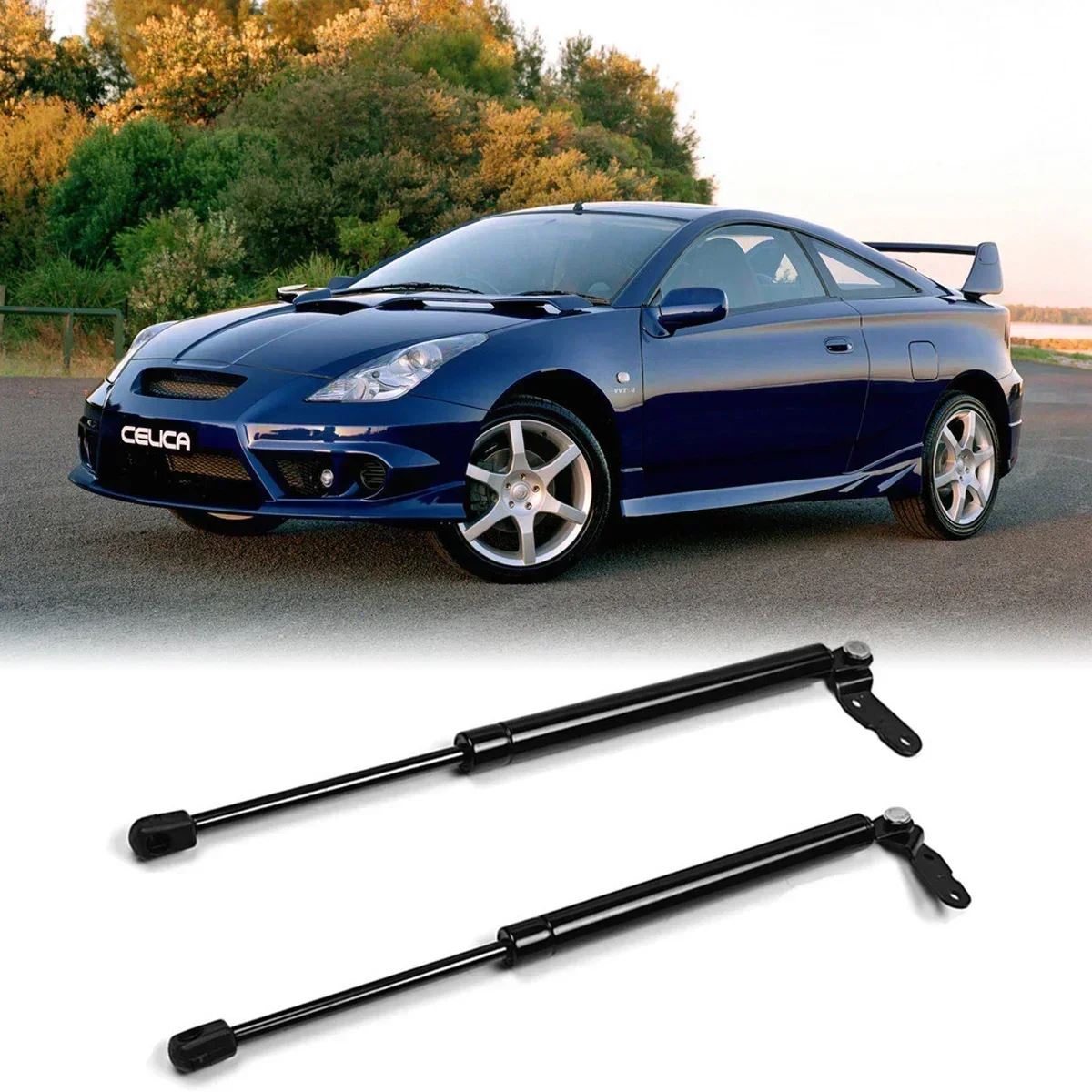 

2 шт. задняя дверь газовые стойки поддержка подъемника для Toyota Celica Coupe 1999-2005 гг. 6896020240 L 6895020240 Р 6895080108 L 6896080063 Р