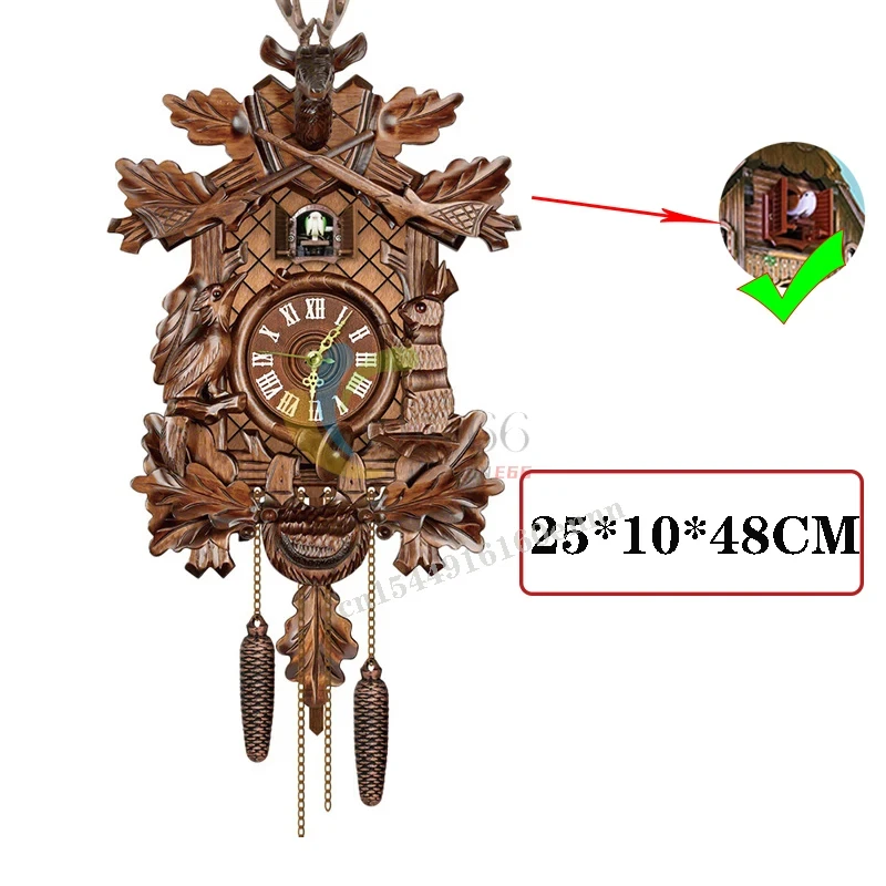 

Ретро настенные часы с кукушкой